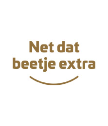 Logo Net dat beetje extra Bruin